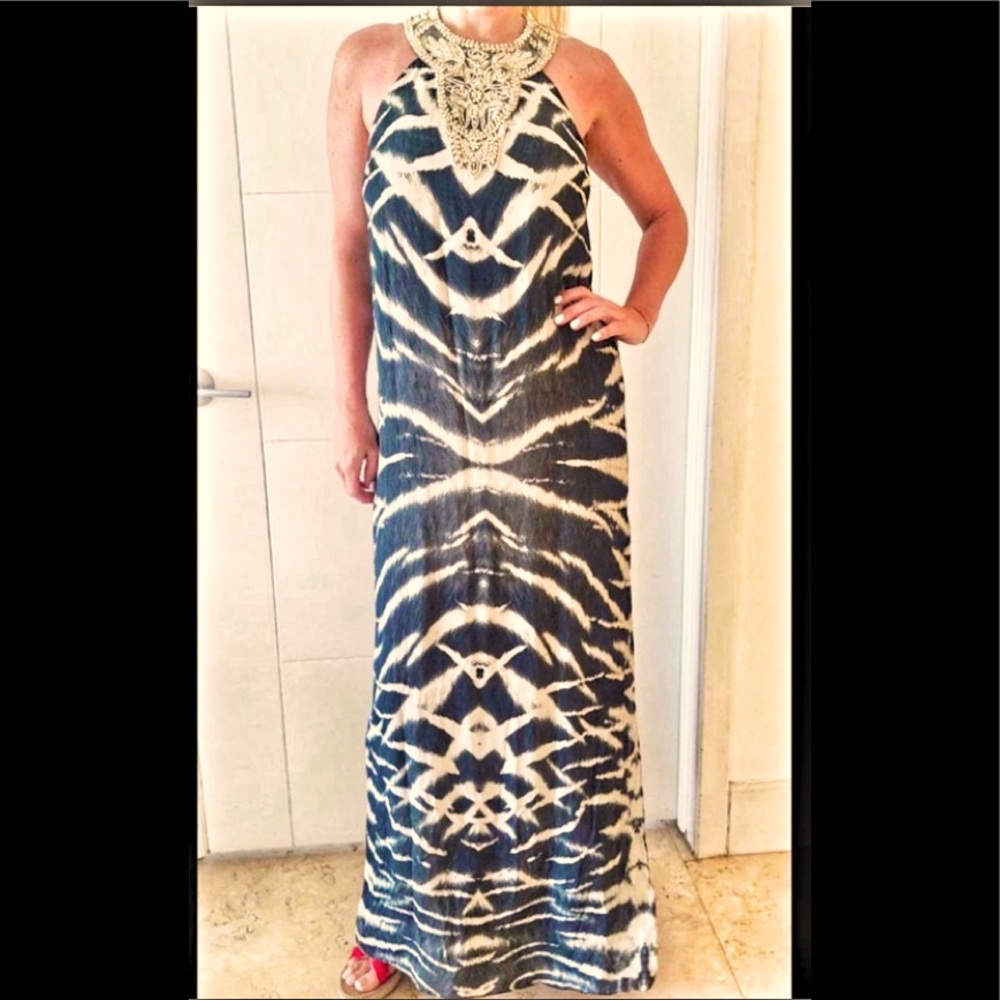 Saks Fifth Avenue Women long dress Haute Hippie